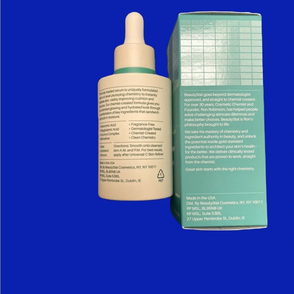 Triple-Plump Coconut Milk Serum in Mint Green and Cream